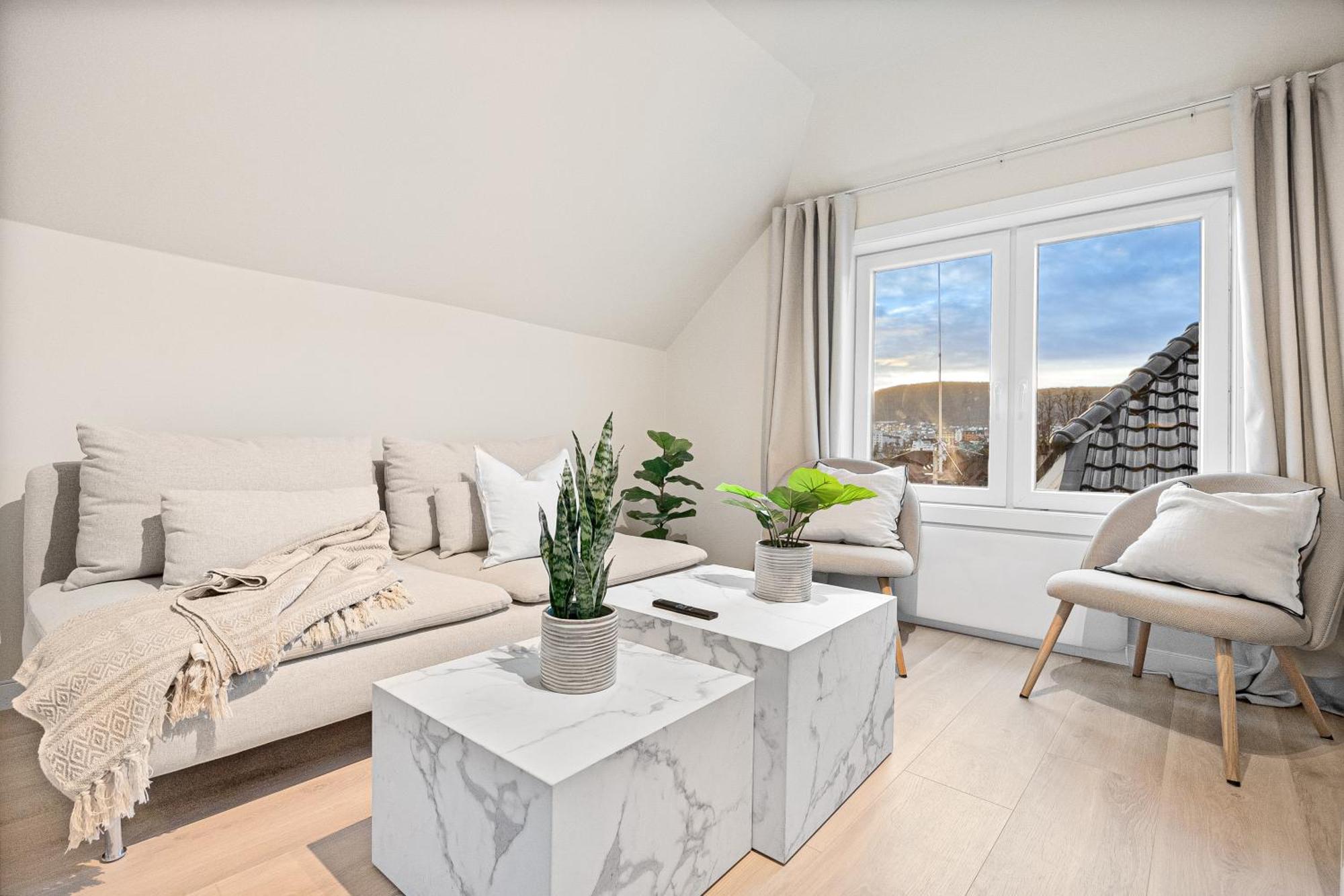 Appartamento View To Bryggen - Renovated Dec 24 - Historic Cobblestone Street Bergen Esterno foto
